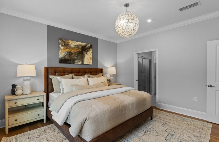Furnished interior view inside a new home in Solserra, Shallotte (Image 30).