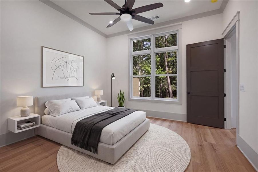 Furnished interior view inside a new home in , Jasper (Image 7).