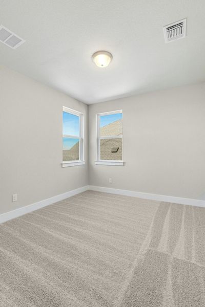Spacious, unfurnished interior of a new home in Blackhawk, Pflugerville (Image 44).