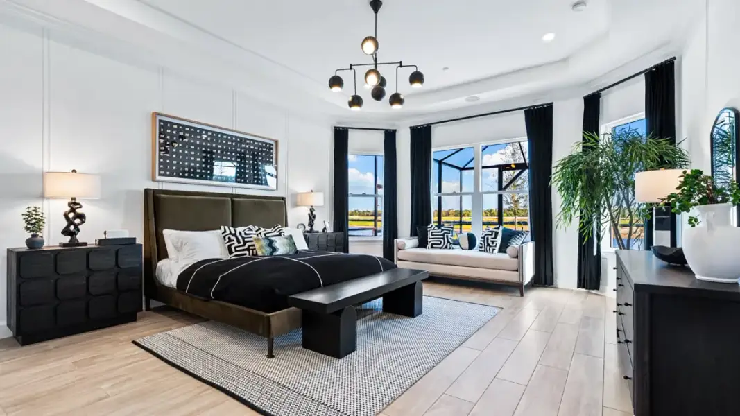 Representative furnished interior of a home built from the Pallazio by Taylor Morrison in Esplanade at Pinewalk, St. Johns (Image 10).