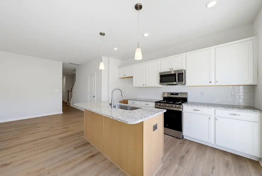 Furnished interior view inside a new home in Sweetbrier, Durham (Image 7).