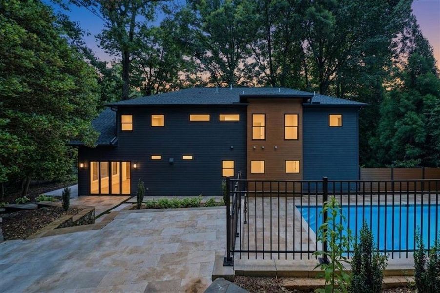 Front exterior of a new home in , Atlanta, GA, highlighting curb appeal (Image 29).