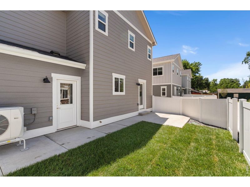 Exterior details and patio area of a home in , Loveland (Image 25). Exterior details and patio area of a home in , Loveland (Image 25).