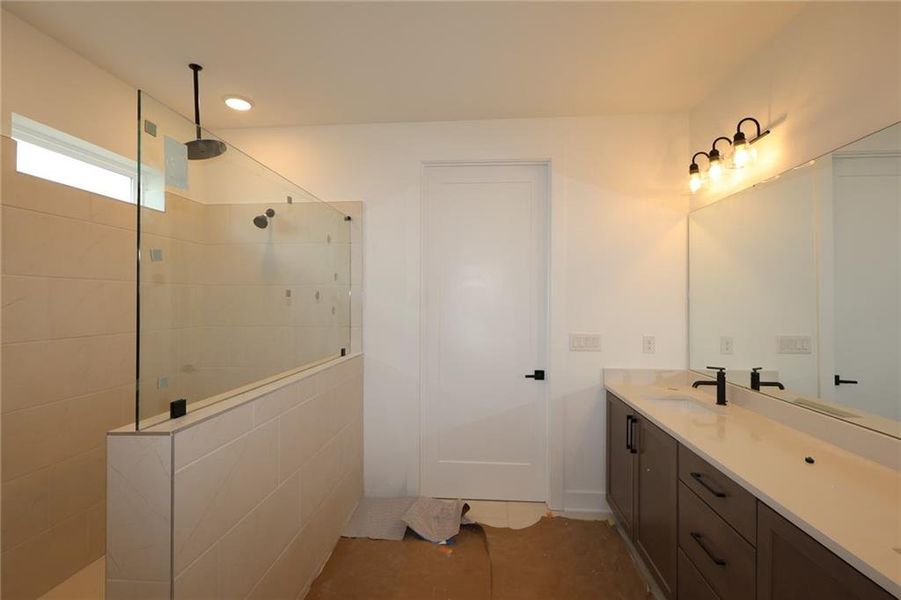 Furnished interior view inside a new home in Crescent Pointe at Great Sky, Canton (Image 6).