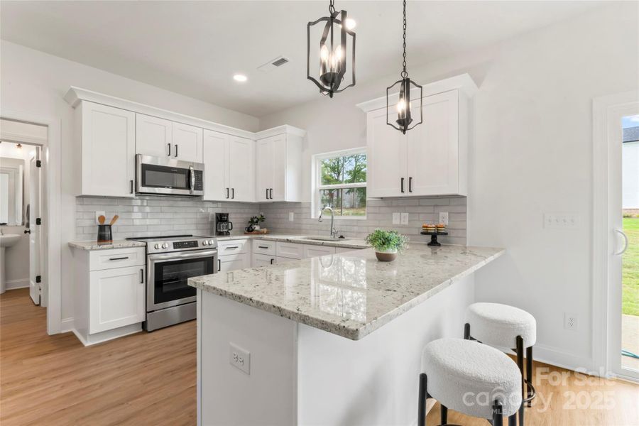 Furnished interior view inside a new home in , Kannapolis (Image 26).