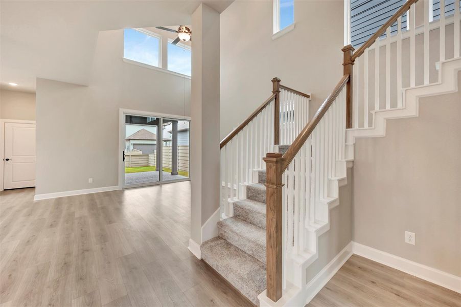 Spacious, unfurnished interior of a new home in Pomona 40' Homesites, Manvel (Image 32). Spacious, unfurnished interior of a new home in Pomona 40' Homesites, Manvel (Image 32).