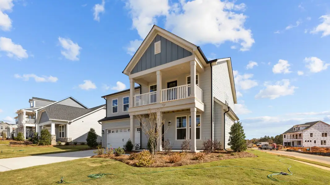 The Burton Plan by DRB Homes in McBride Indian Trail