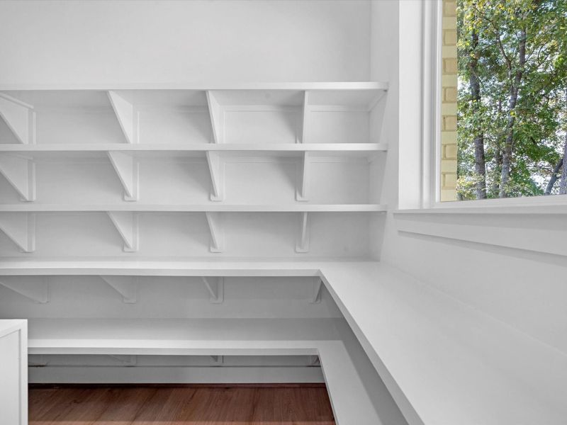 Yes, a true walk-in pantry