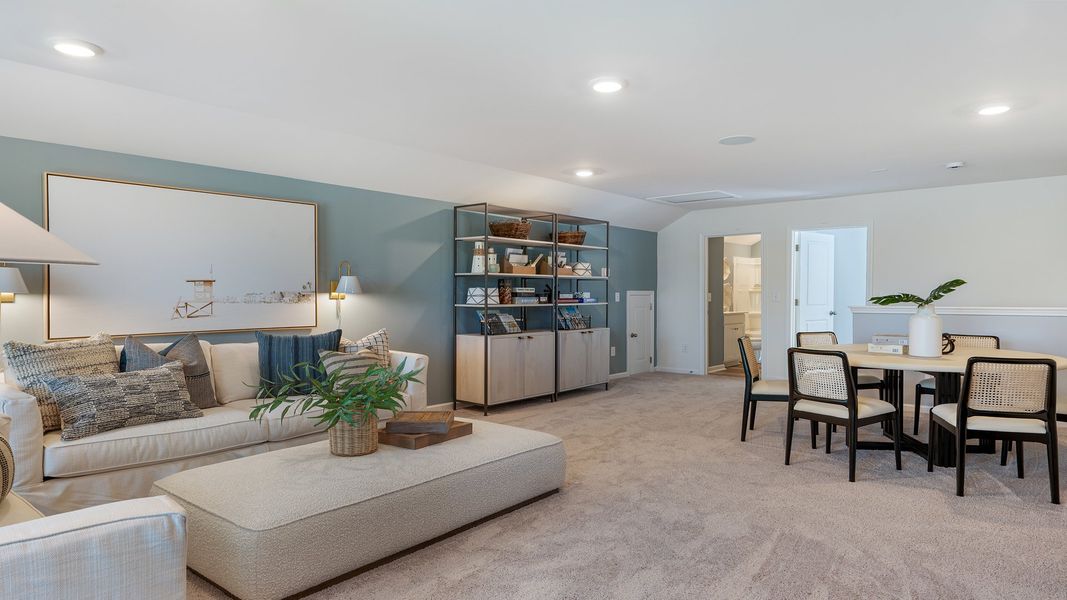 Furnished interior view inside a new home in Bluffs at Sun Colony, Little River (Image 18).