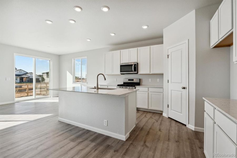 Furnished interior view inside a new home in Spring Valley Ranch, Elizabeth (Image 6).