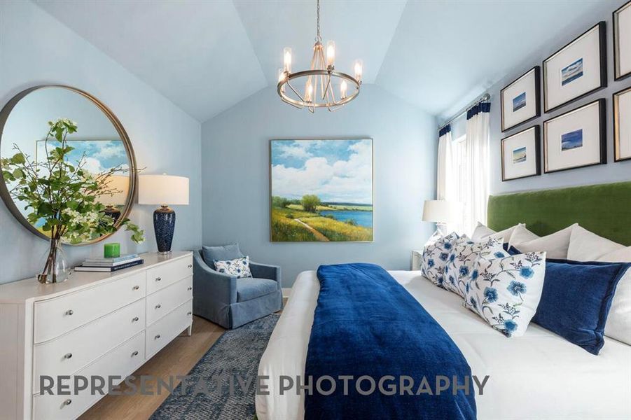 Furnished interior view inside a new home in Goodland, Midlothian (Image 19).