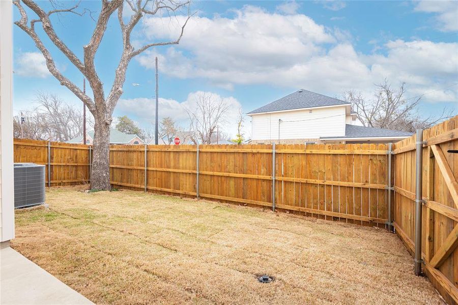 Exterior details and patio area of a home in , McKinney (Image 27). Exterior details and patio area of a home in , McKinney (Image 27).