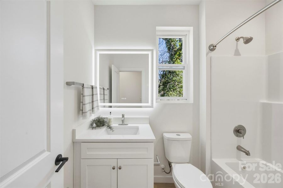 Furnished interior view inside a new home in , Charlotte (Image 17).