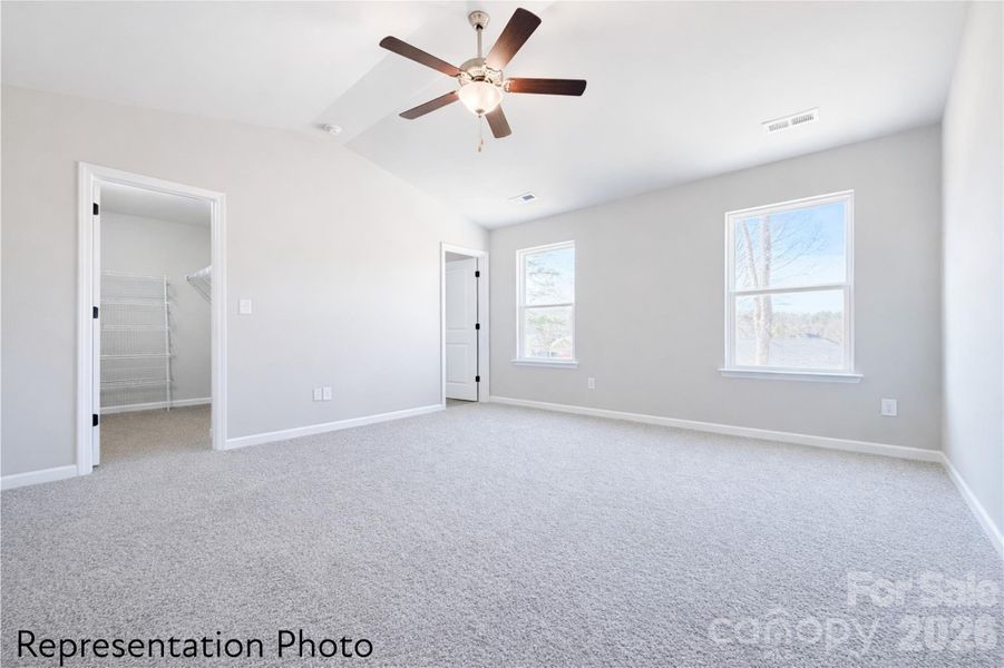 Spacious, unfurnished interior of a new home in , Charlotte (Image 23).