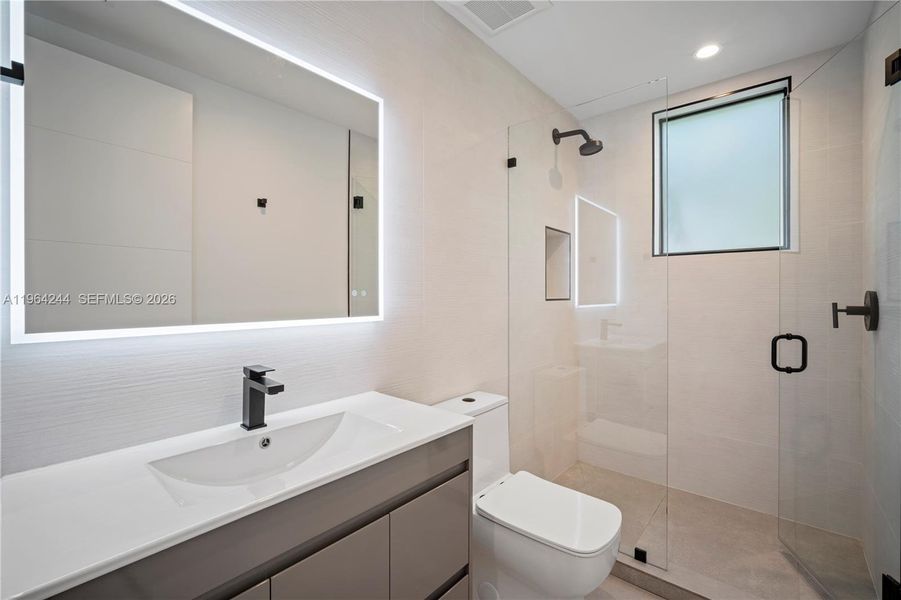 Furnished interior view inside a new home in , Miami (Image 16). Furnished interior view inside a new home in , Miami (Image 16).