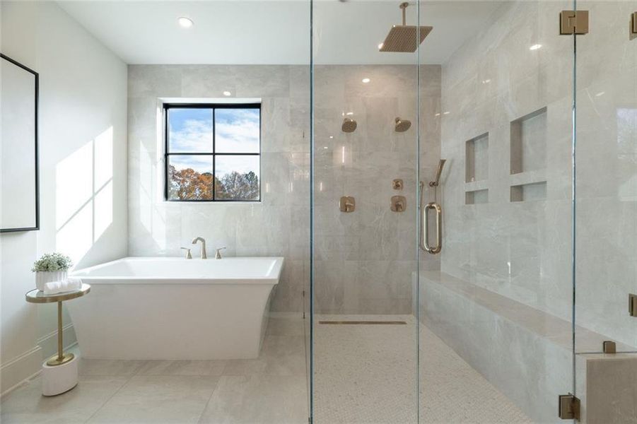 Furnished interior view inside a new home in , Dunwoody (Image 17).