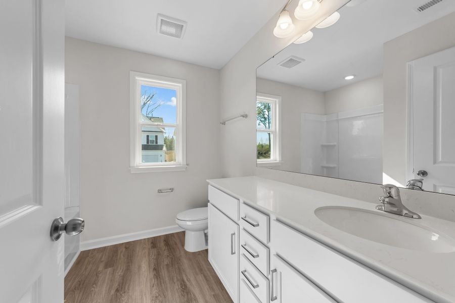 Furnished interior view inside a new home in Neill's Pointe, Angier (Image 16).