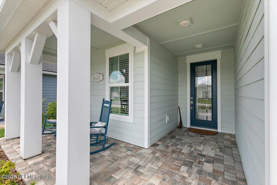 Exterior details and patio area of a home in , St. Augustine (Image 24). Exterior details and patio area of a home in , St. Augustine (Image 24).