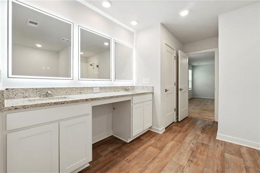 Furnished interior view inside a new home in Twin Oaks, Villa Rica (Image 5).