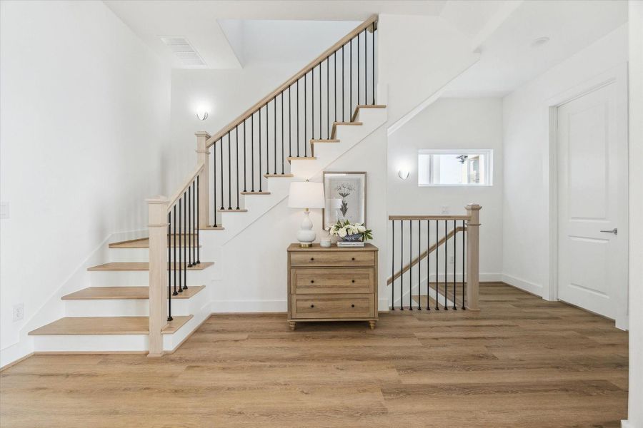 Furnished interior view inside a new home in Upland Estates, Houston (Image 9).
