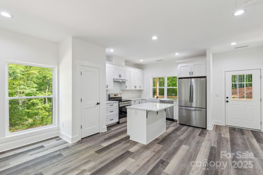 Furnished interior view inside a new home in , Lake Lure (Image 20).