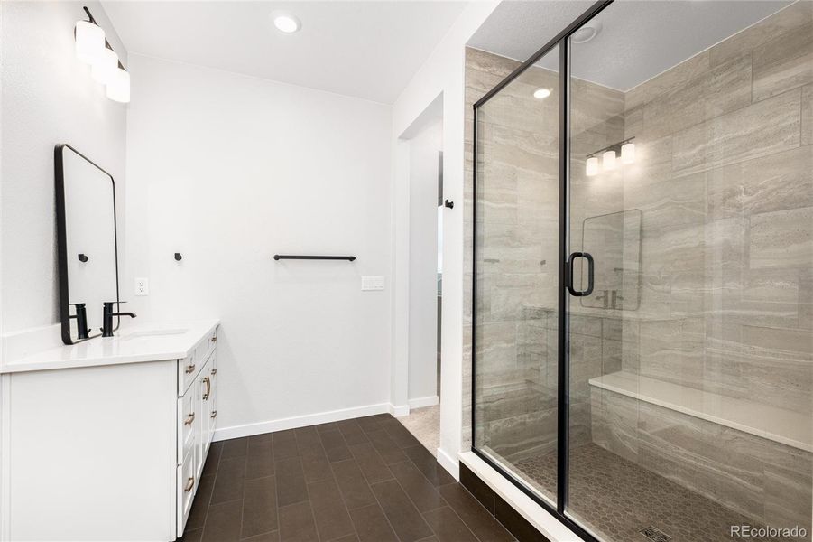 Furnished interior view inside a new home in , Lone Tree (Image 22).