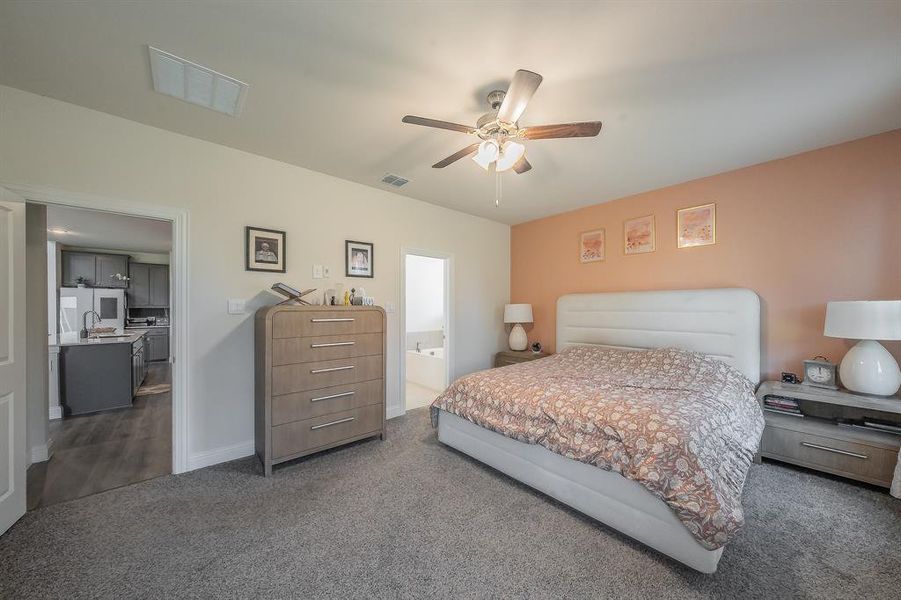 Furnished interior view inside a new home in , Little Elm (Image 10).