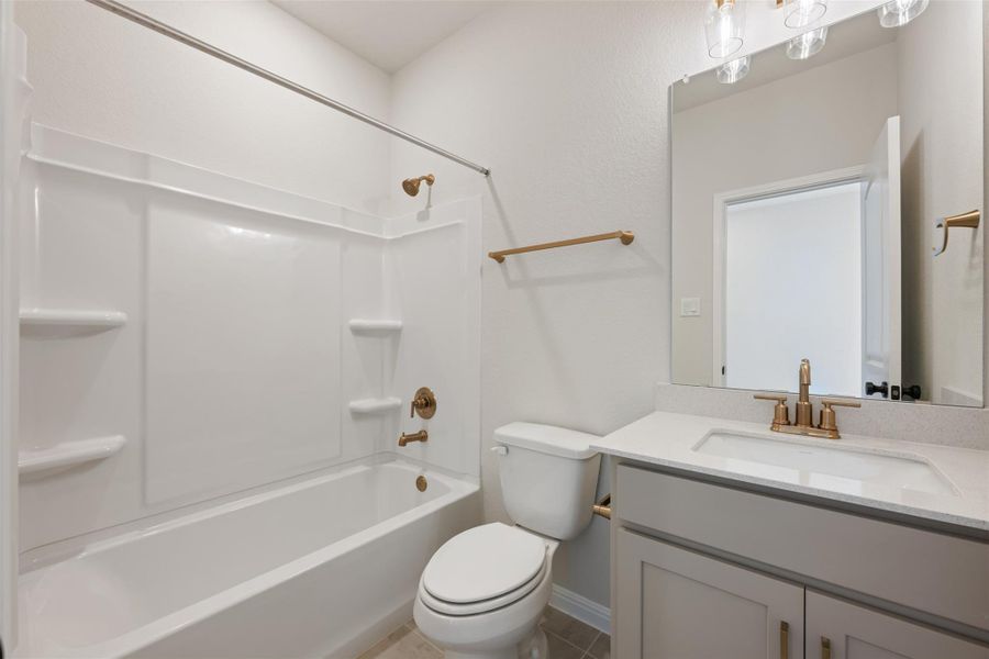 Furnished interior view inside a new home in Patterson Ranch, Georgetown (Image 7).