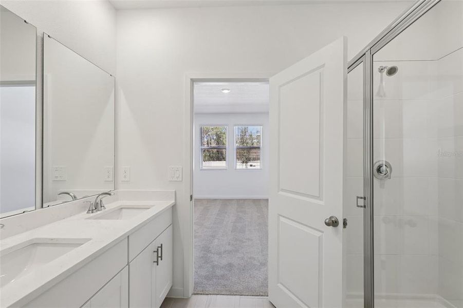 Furnished interior view inside a new home in , Palm Coast (Image 12).
