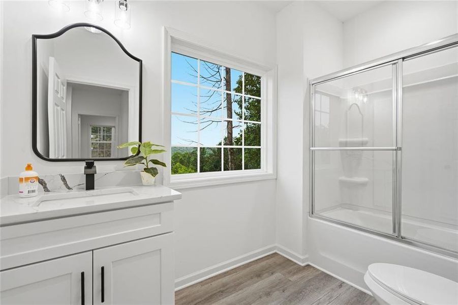 Furnished interior view inside a new home in , Gainesville (Image 5).