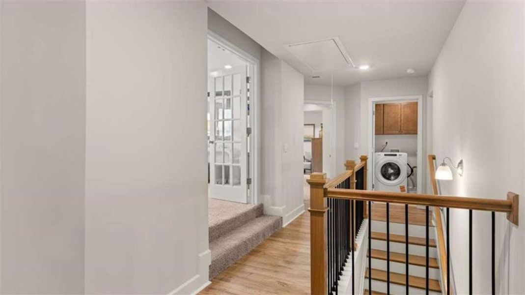 Furnished interior view inside a new home in Heritage Pointe, Senoia (Image 40).