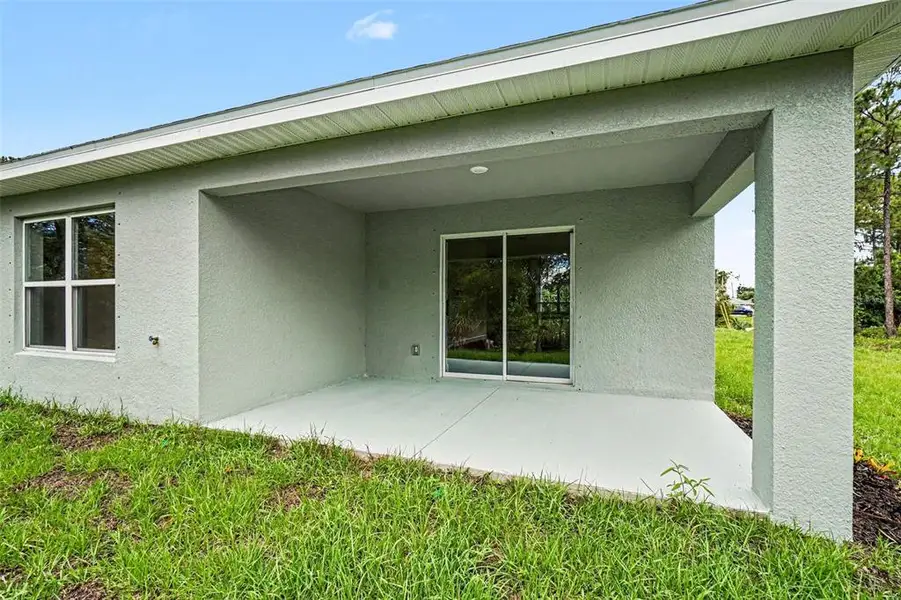 Exterior details and patio area of a home in , North Port (Image 4). Exterior details and patio area of a home in , North Port (Image 4).