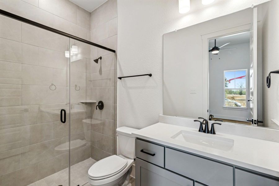 Furnished interior view inside a new home in Briarley, Montgomery (Image 10).