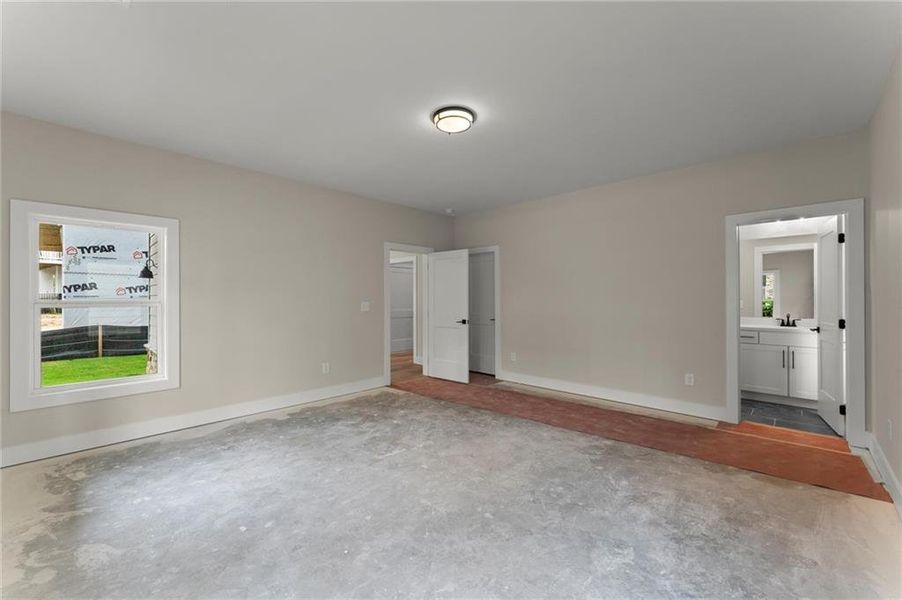 Spacious, unfurnished interior of a new home in West Town, Atlanta (Image 33).