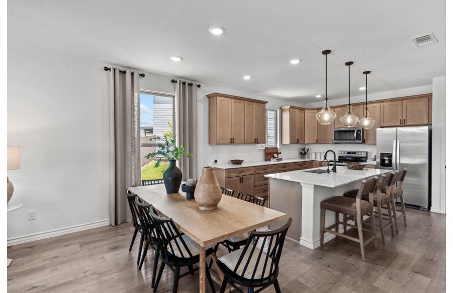 Representative furnished interior of a home built from the Emory by Pulte Homes in Nopal Valley, San Antonio (Image 31). Representative furnished interior of a home built from the Emory by Pulte Homes in Nopal Valley, San Antonio (Image 31).