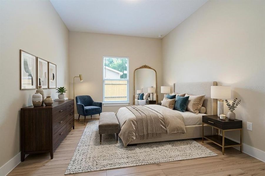 Furnished interior view inside a new home in , Orlando (Image 12).