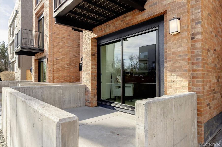 Patio off of Family Room