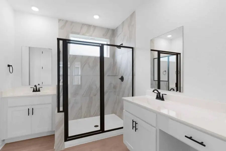 Furnished interior view inside a new home in Carillon, Manor (Image 6).