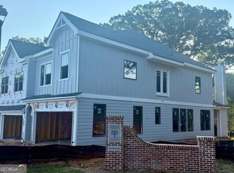 In-progress construction of a new home in , Tucker, GA (Image 4).