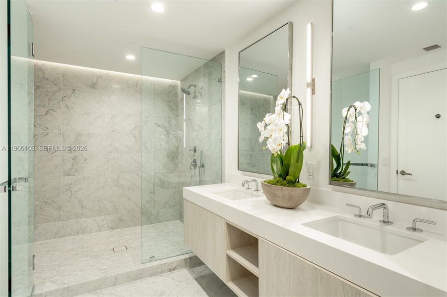 Furnished interior view inside a new home in , Bay Harbor Islands (Image 12). Furnished interior view inside a new home in , Bay Harbor Islands (Image 12).