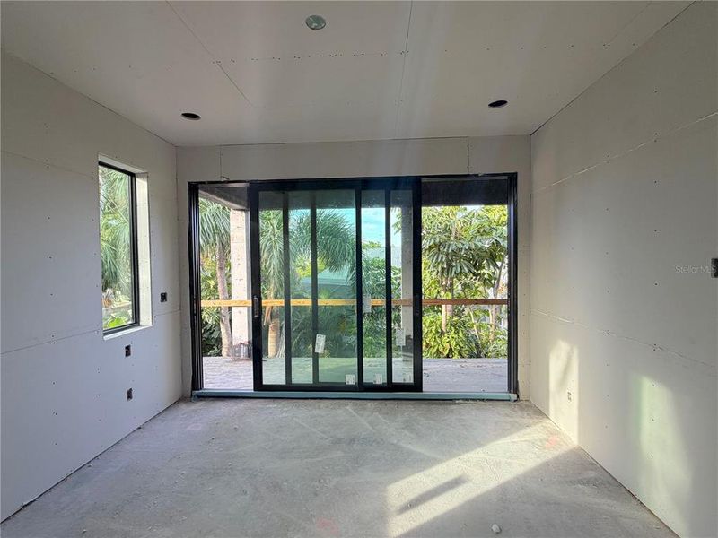 In-progress construction of a new home in , Sarasota, FL (Image 17).