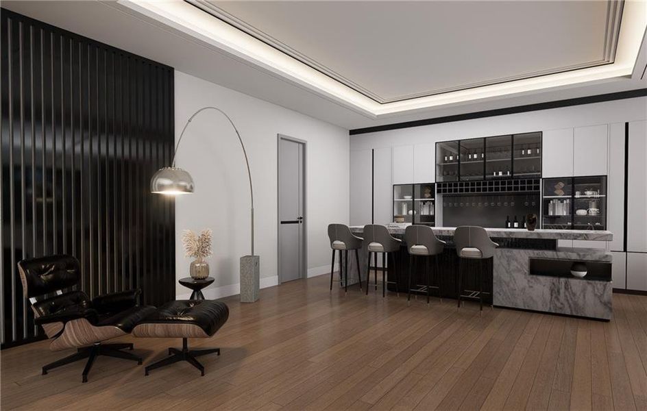 Furnished interior view inside a new home in , Fairburn (Image 3).