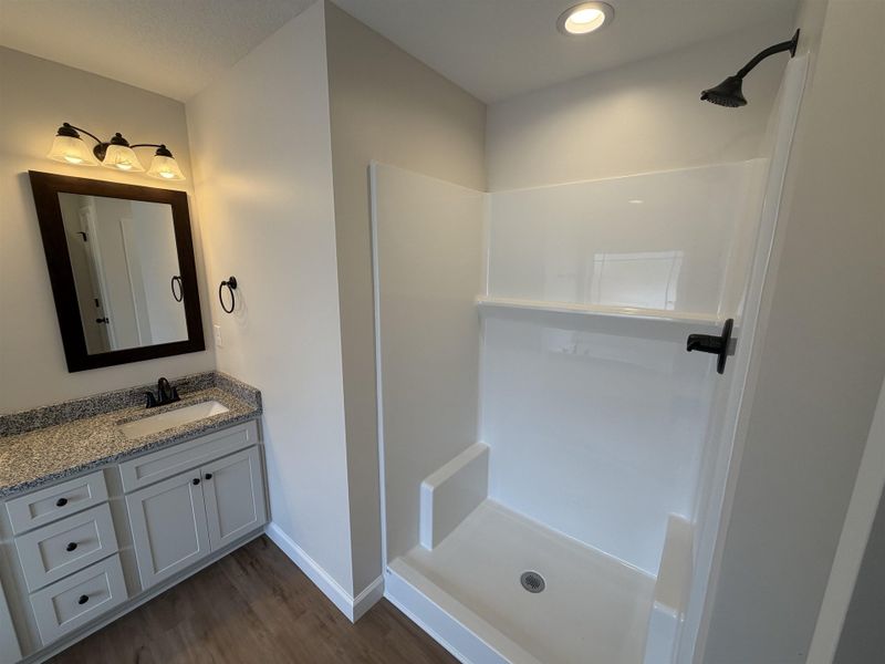 Furnished interior view inside a new home in Stones Throw, Inman (Image 7).