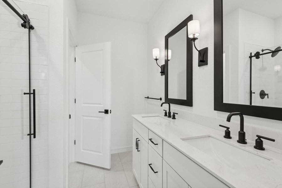 Relaxing primary bath (*Photo not of actual home and used for illustration purposes only.)