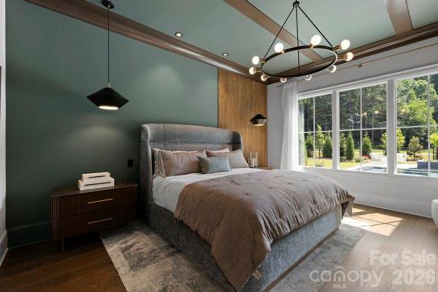 Furnished interior view inside a new home in , Charlotte (Image 16). Furnished interior view inside a new home in , Charlotte (Image 16).