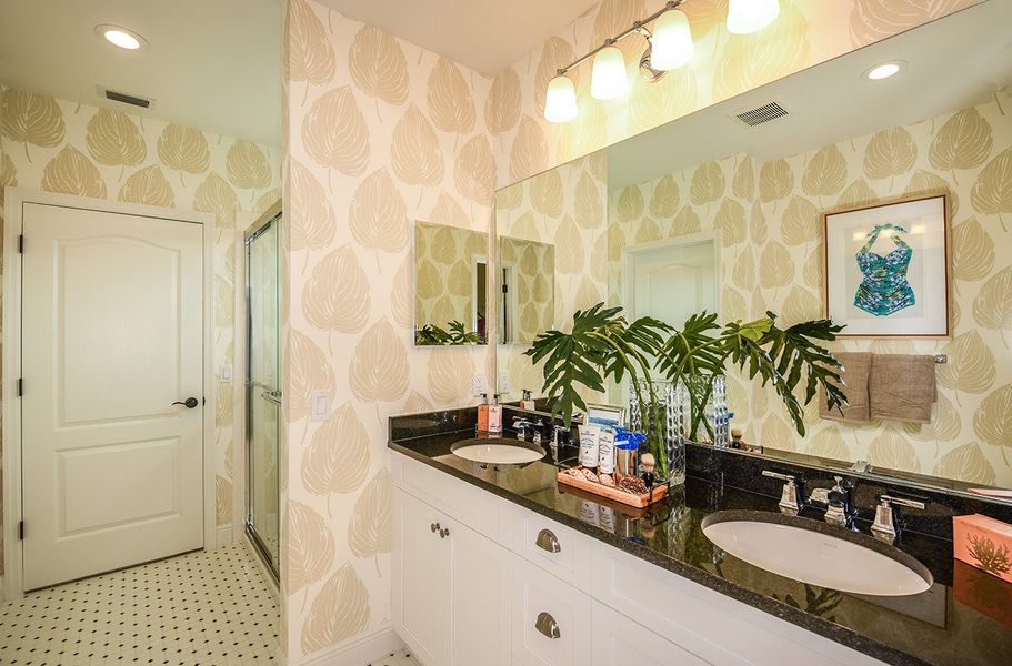 Representative furnished interior of a home built from the Honor by Neal Communities in Grand Park, Sarasota (Image 13).