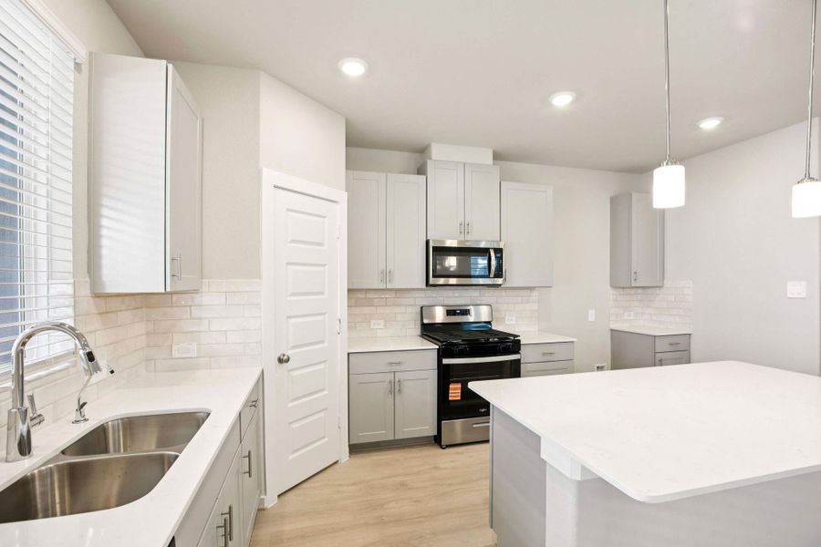 Photo is not of the actual home, but is an inspirational photo of builder’s model home and may depict options, furnishings, and/or decorator features that are not included