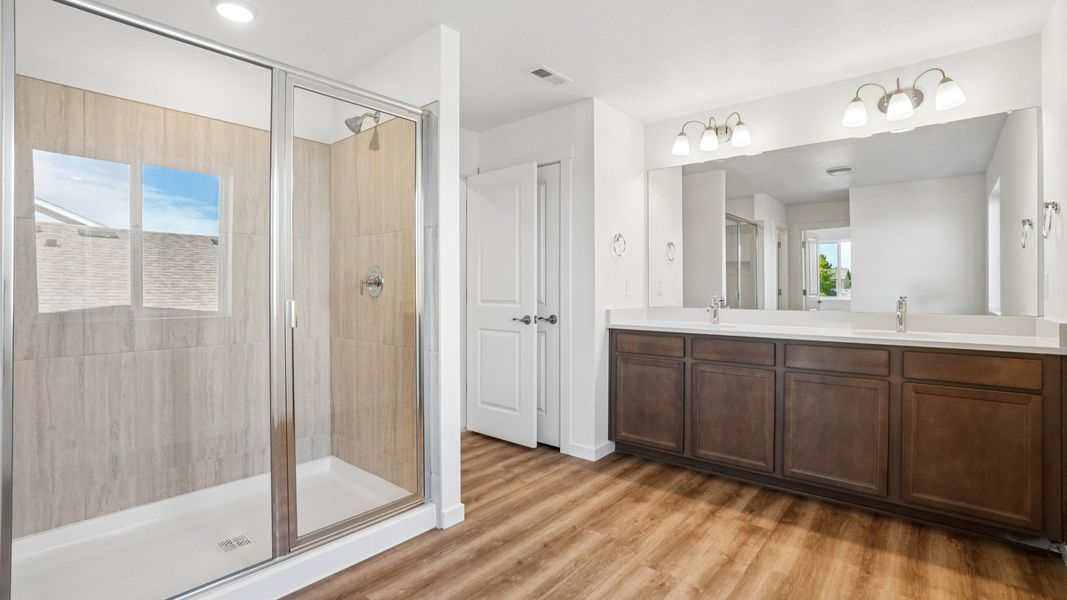 Furnished interior view inside a new home in Trevenna, Windsor (Image 35).