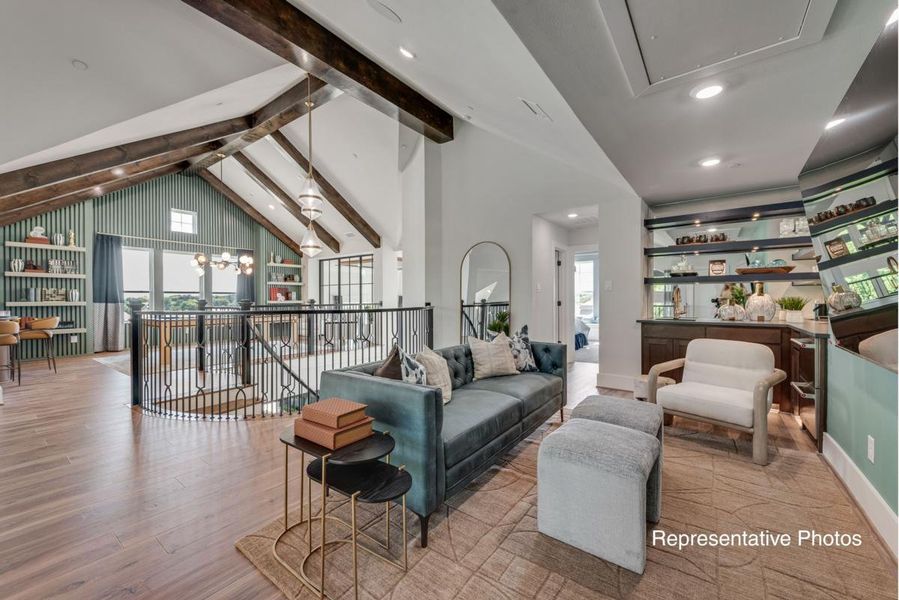 Furnished interior view inside a new home in Grand Estates of Anna, Anna (Image 10). Furnished interior view inside a new home in Grand Estates of Anna, Anna (Image 10).