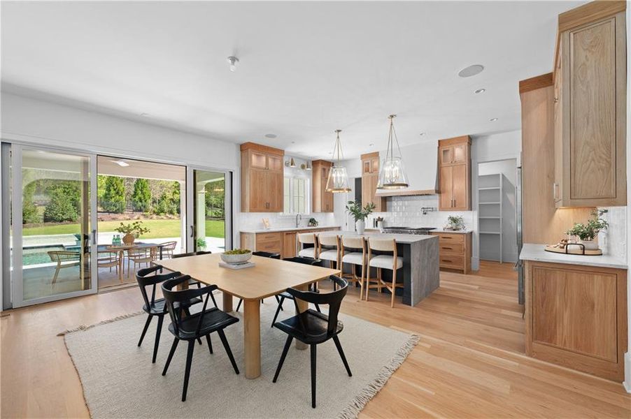 Furnished interior view inside a new home in , Milton (Image 8).